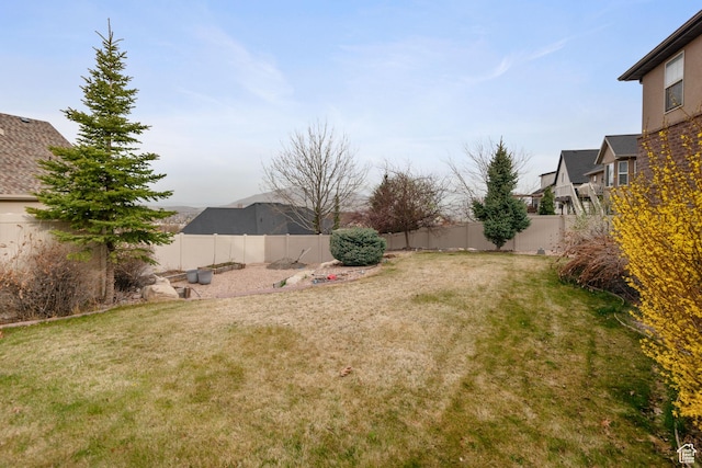 1035 E 300 S, Santaquin, UT 84655 - view of yard featuring a fenced backyard
