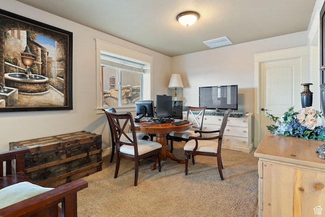 1035 E 300 S, Santaquin, UT 84655 - office area featuring visible vents and light carpet
