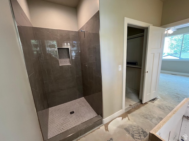 552 41st St, South Ogden, UT 84403 - bathroom with walk in shower and baseboards