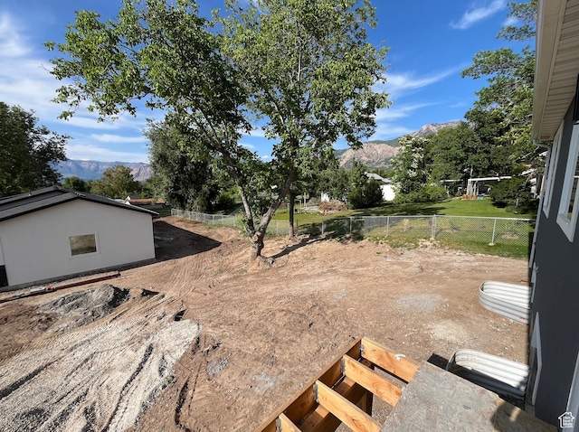 552 41st St, South Ogden, UT 84403 - view of yard featuring a mountain view