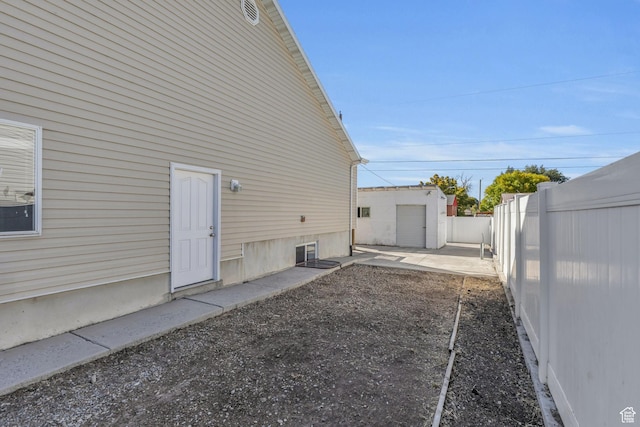 162 S 500 W, Tremonton, UT 84337 - exterior space with an outdoor structure and fence