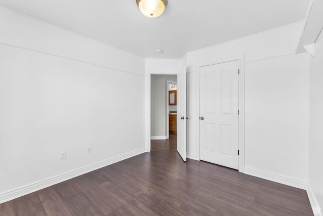 162 S 500 W, Tremonton, UT 84337 - unfurnished bedroom with dark wood-type flooring and baseboards