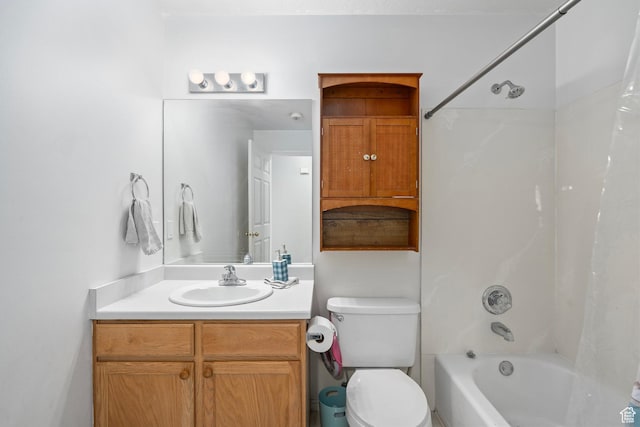 137 W 600 N Unit 205, Tooele, UT 84074 - bathroom featuring toilet, shower / bath combo, and vanity