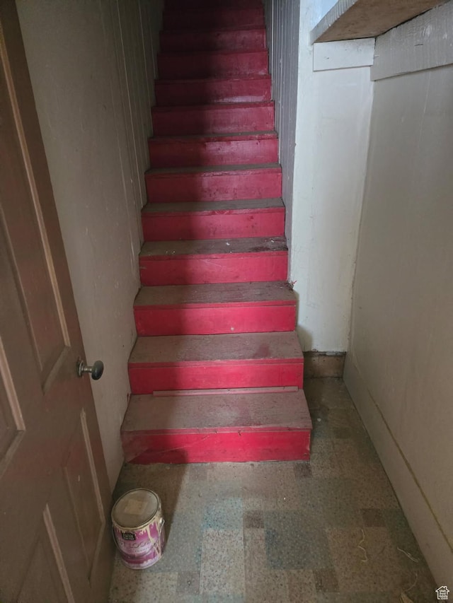 221 E Sr 24, Loa, UT 84747 - stairs with tile patterned floors