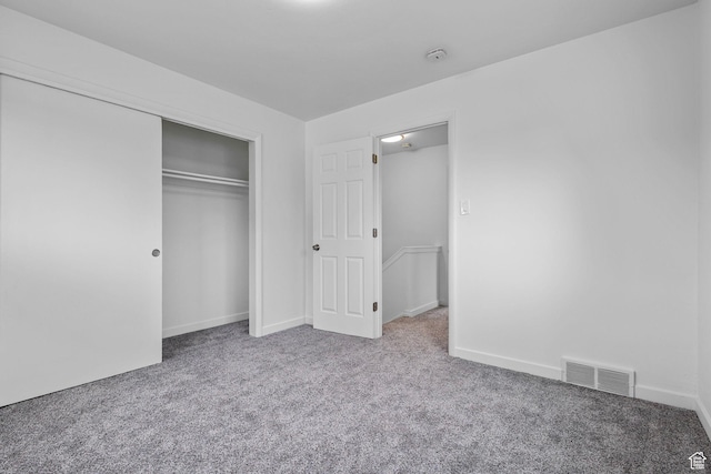 154 S 400 E, American Fork, UT 84003 - unfurnished bedroom with visible vents, baseboards, carpet, and a closet