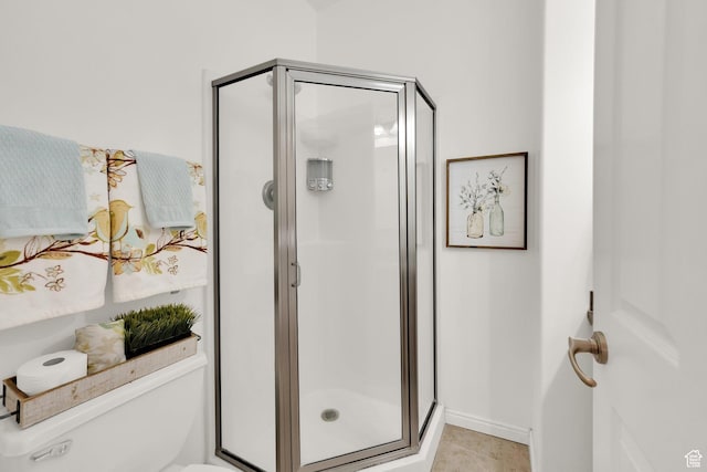 8851 S Humboldt Ct W, West Jordan, UT 84081 - bathroom featuring a shower stall and tile patterned floors
