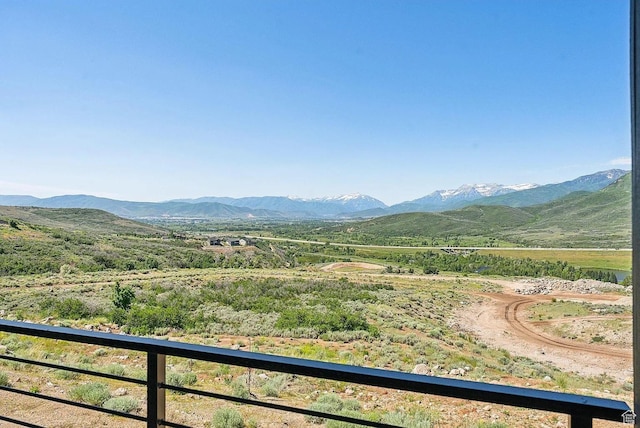 6005 N Westridge Rd, Heber City, UT 84032 - property view of mountains featuring a rural view