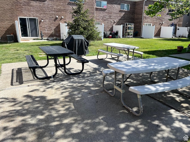 830 E 3990 S Unit D, Millcreek, UT 84107 - view of patio with area for grilling