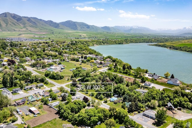 260 W 300 S, Hyrum, UT 84319 - aerial view of a water and mountain view