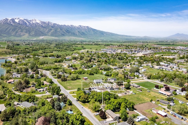 260 W 300 S, Hyrum, UT 84319 - drone / aerial view of a mountainous background