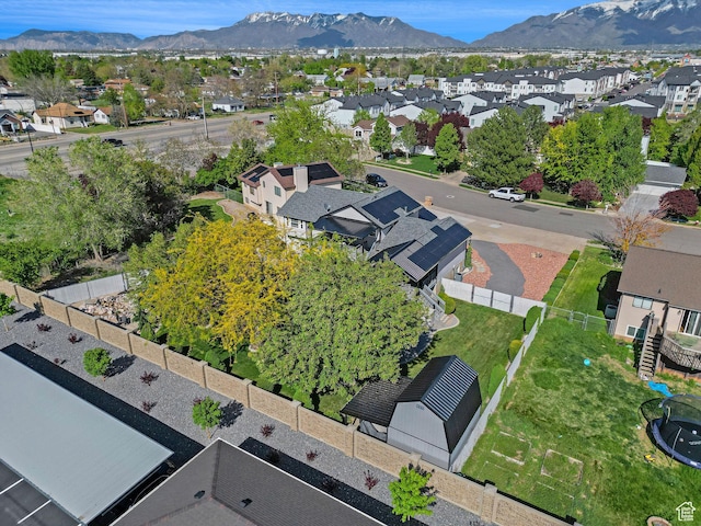 1778 Allison Way, Syracuse, UT 84075 - bird's eye view with a residential view and a mountain view