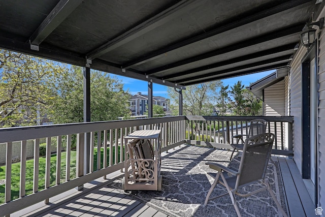 1778 Allison Way, Syracuse, UT 84075 - view of wooden deck
