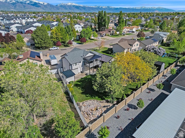 1778 Allison Way, Syracuse, UT 84075 - bird's eye view featuring a residential view and a mountain view