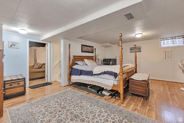 3614 Taylor Ave, Ogden, UT 84403 - bedroom featuring wood finished floors and baseboards