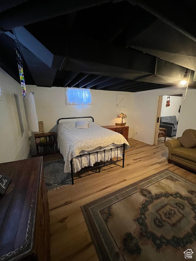 3614 Taylor Ave, Ogden, UT 84403 - bedroom with wood finished floors