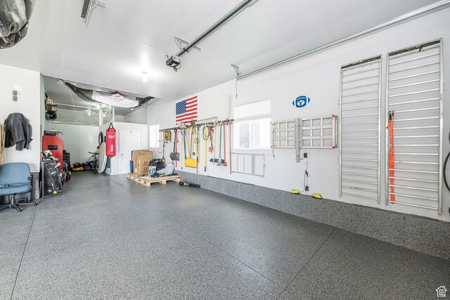 2252 W 3250 S, West Haven, UT 84401 - garage featuring a garage door opener