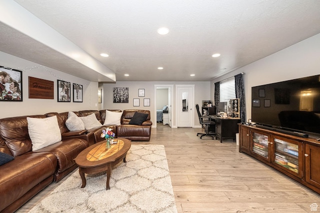 2252 W 3250 S, West Haven, UT 84401 - living area with light wood finished floors and recessed lighting