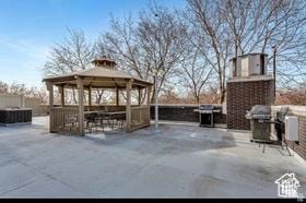777 E S Temple Unit 13A, Salt Lake City, UT 84102 - view of patio featuring a gazebo