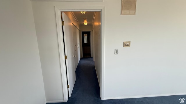777 E S Temple Unit 13A, Salt Lake City, UT 84102 - hall featuring dark carpet