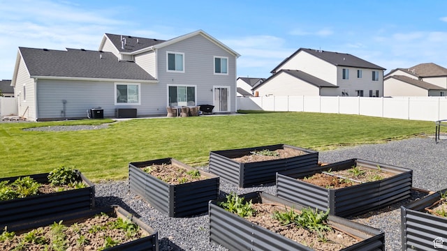 763 E 1200 S, Hyrum, UT 84319 - rear view of property featuring a garden