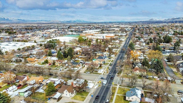175 E 700 N, Logan, UT 84321 - bird's eye view with a mountain view and a residential view