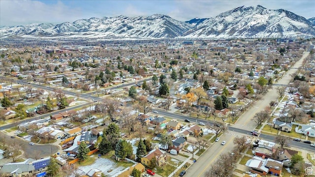 175 E 700 N, Logan, UT 84321 - birds eye view of property featuring a residential view and a mountain view