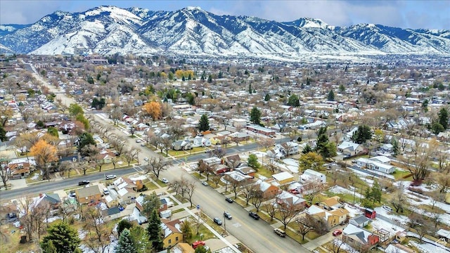 175 E 700 N, Logan, UT 84321 - birds eye view of property featuring a mountain view and a residential view