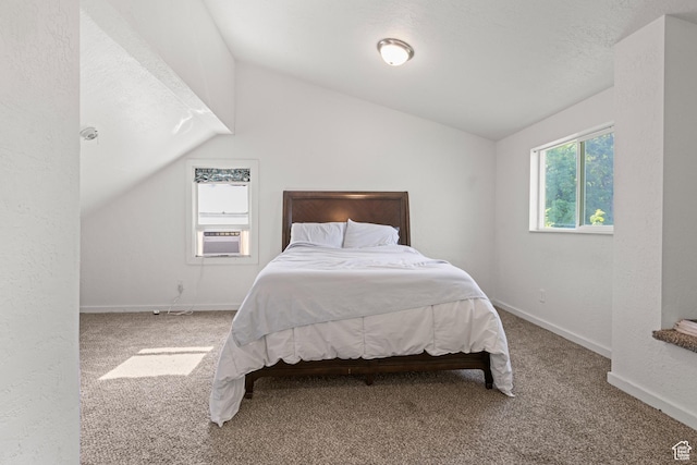 661 E 2735 S, Ogden, UT 84403 - carpeted bedroom with vaulted ceiling and cooling unit
