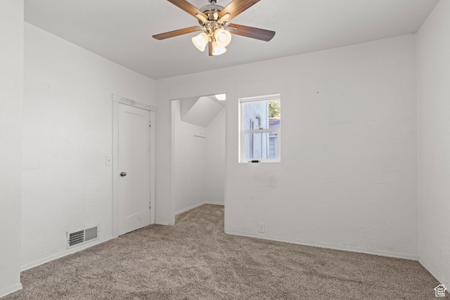 661 E 2735 S, Ogden, UT 84403 - unfurnished room featuring carpet floors and a ceiling fan