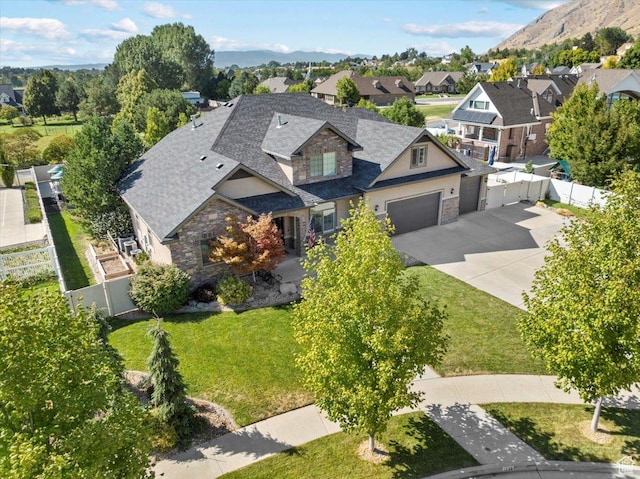 1336 S 2650 E, Springville, UT 84663 - aerial view featuring a mountain view and a residential view