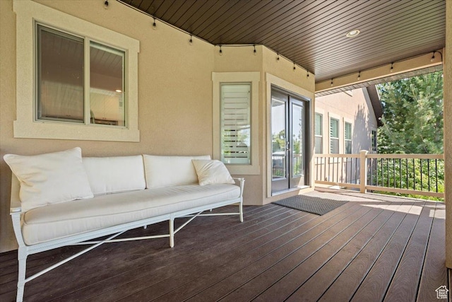 1336 S 2650 E, Springville, UT 84663 - wooden terrace featuring outdoor lounge area