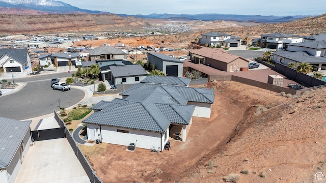 1683 S Painted Vista Cir, Washington, UT 84780 - bird's eye view featuring a mountain view and a residential view