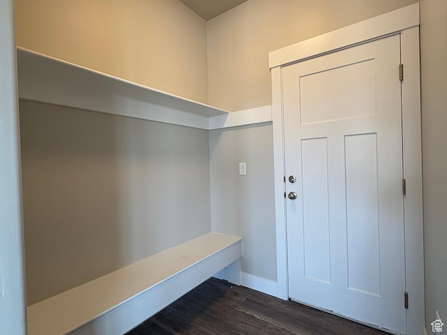 2861 N 3475 W Unit 15, Plain City, UT 84404 - mudroom featuring dark wood finished floors and baseboards