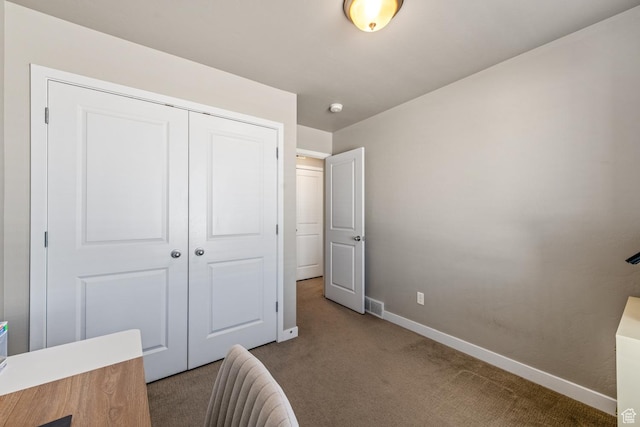 4712 W S Jordan Pkwy S, South Jordan, UT 84009 - carpeted bedroom featuring a closet, visible vents, and baseboards