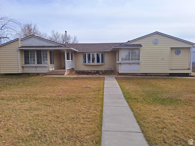 2801 W 1900 N, Plain City, UT 84404 - view of front of property featuring a front yard and a shingled roof