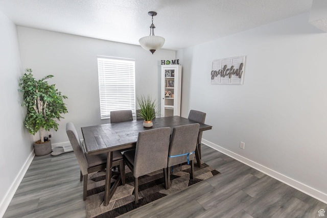 832 S 1430 E, Spanish Fork, UT 84660 - dining room featuring dark wood-style floors and baseboards