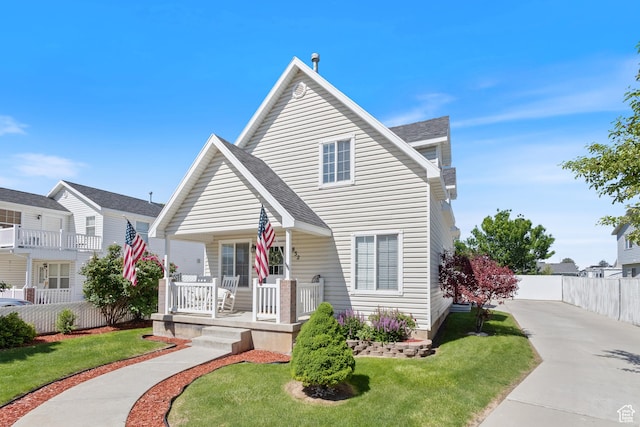 832 S 1430 E, Spanish Fork, UT 84660 - view of front of home with a porch and driveway