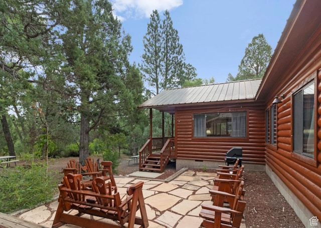 1372 S Cottonwood Ln, Hatch, UT 84735 - view of patio / terrace