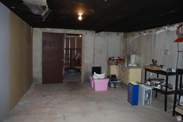 71 Gary Way N, Salt Lake, UT 84054 - view of unfinished basement