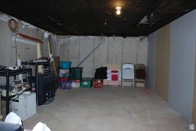 71 Gary Way N, Salt Lake, UT 84054 - view of unfinished below grade area