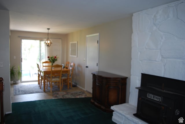 71 Gary Way N, Salt Lake, UT 84054 - dining room with an inviting chandelier
