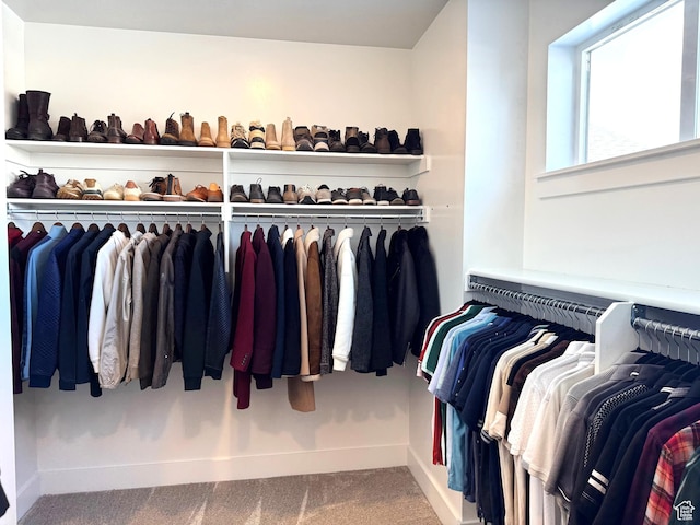 352 W Ropelato Dr, Nibley, UT 84321 - spacious closet featuring carpet