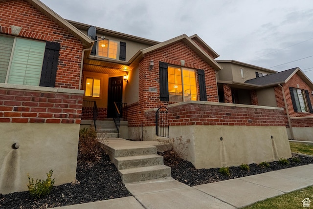160 S 2775 W, West Point, UT 84015 - view of front of home with brick siding