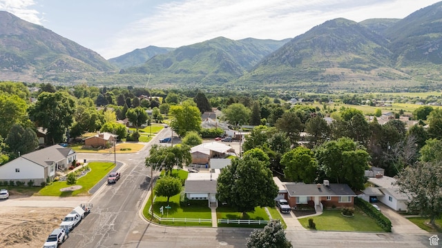 2536 N 575 E, North Ogden, UT 84414 - aerial perspective of suburban area featuring a mountain backdrop