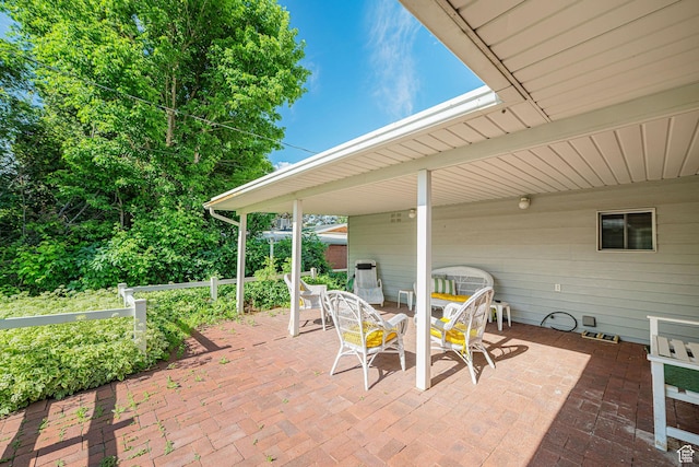 2536 N 575 E, North Ogden, UT 84414 - view of patio / terrace featuring outdoor dining space