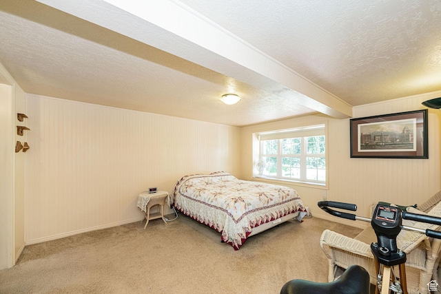 2536 N 575 E, North Ogden, UT 84414 - bedroom with a textured ceiling, baseboards, and carpet flooring