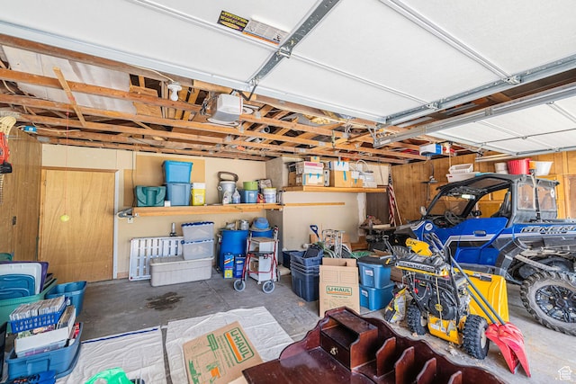 2536 N 575 E, North Ogden, UT 84414 - garage featuring a garage door opener