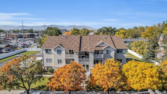 3860 S Mccall St Unit 2D, South Salt Lake, UT 84115 - exterior space with a mountain view