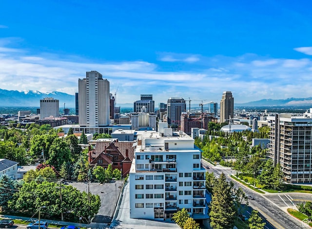 8 E Hillside Ave N # 406, Salt Lake City, UT 84103 - city view with a mountain view