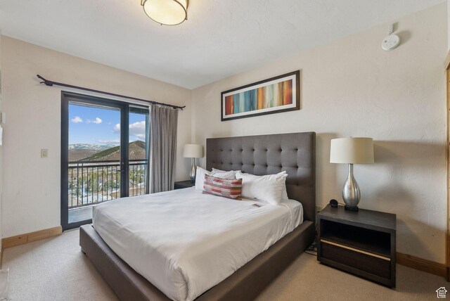 3855 Grand Summit Dr Unit 701Q3, Park City, UT 84098 - carpeted bedroom featuring baseboards and access to outside
